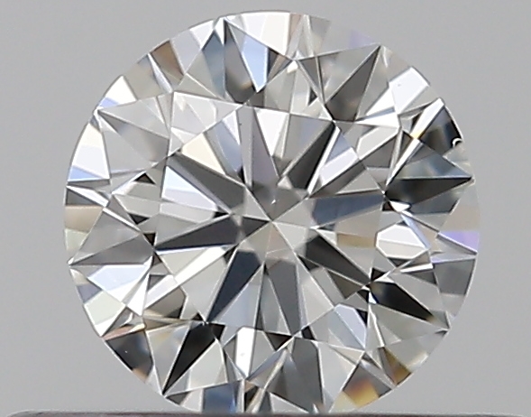 0.35 CaratF-VS2 EX Cut Round Diamond