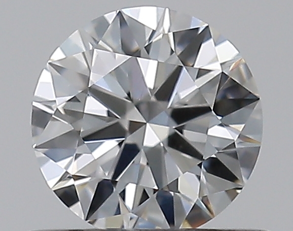 0.43 CaratF-VS2 EX Cut Round Diamond