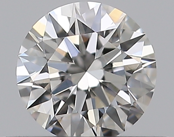 0.33 CaratF-VVS1 EX Cut Round Diamond