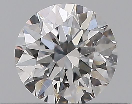 0.3 CaratF-SI2 EX Cut Round Diamond