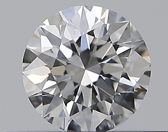 0.35 CaratF-VVS1 EX Cut Round Diamond