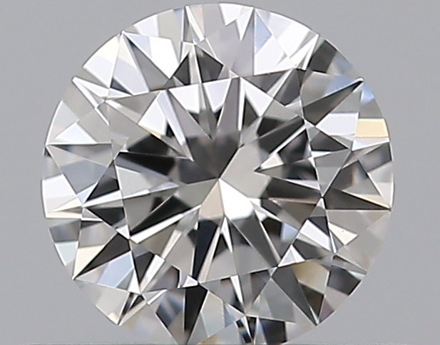 0.43 CaratF-VVS1 EX Cut Round Diamond