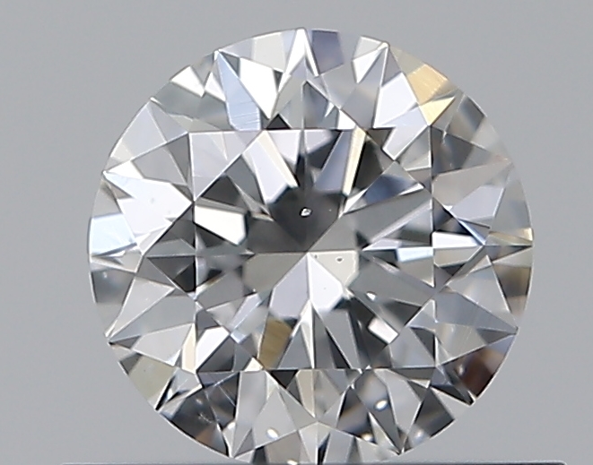 0.51 CaratE-VS2 EX Cut Round Diamond