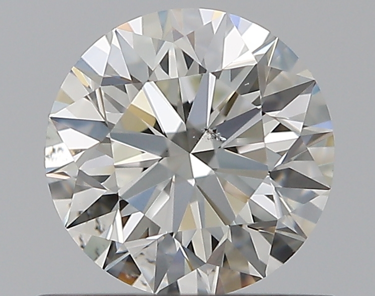 0.71 CaratI-SI1 EX Cut Round Diamond