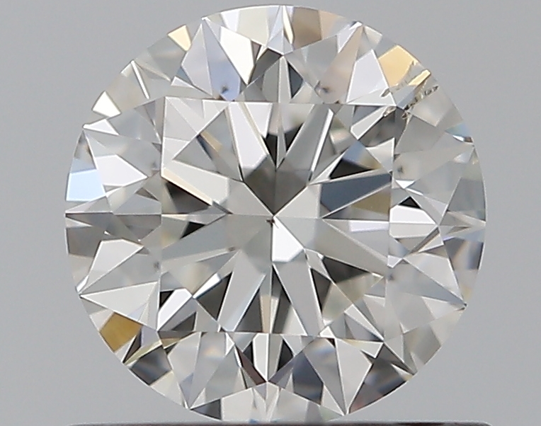 0.76 CaratH-SI1 EX Cut Round Diamond