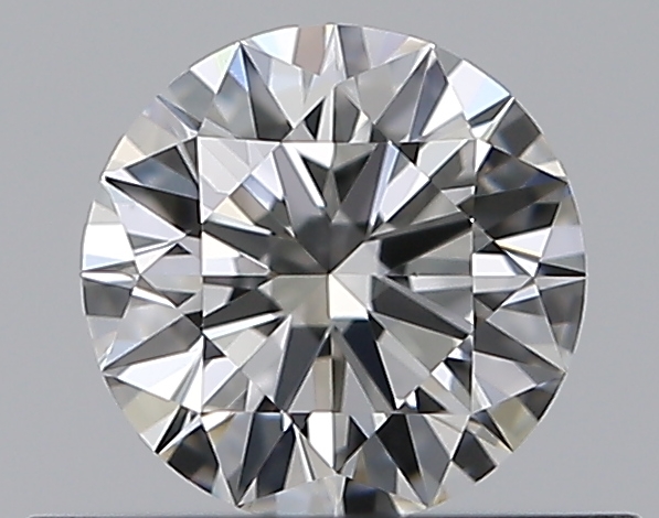 0.41 CaratF-VS1 EX Cut Round Diamond
