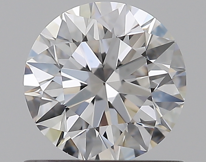 0.62 CaratE-VS2 EX Cut Round Diamond