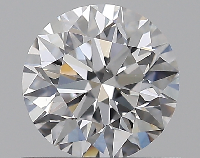 0.5 CaratD-VS2 EX Cut Round Diamond