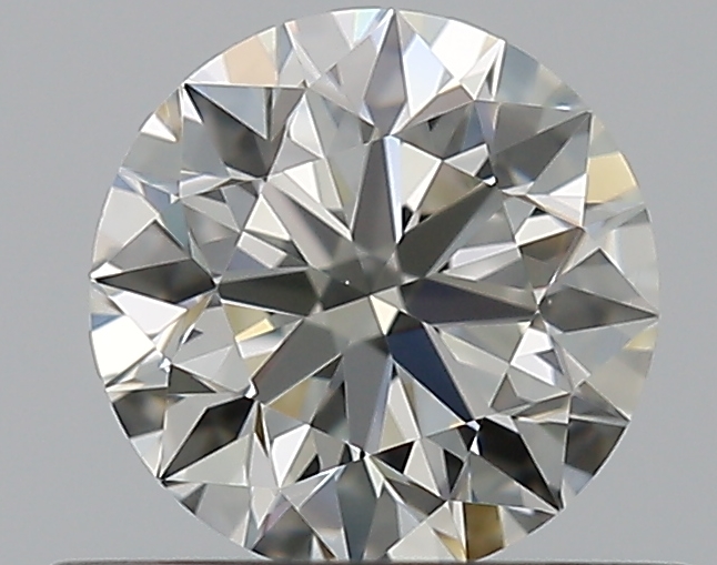 0.52 CaratI-VS1 EX Cut Round Diamond