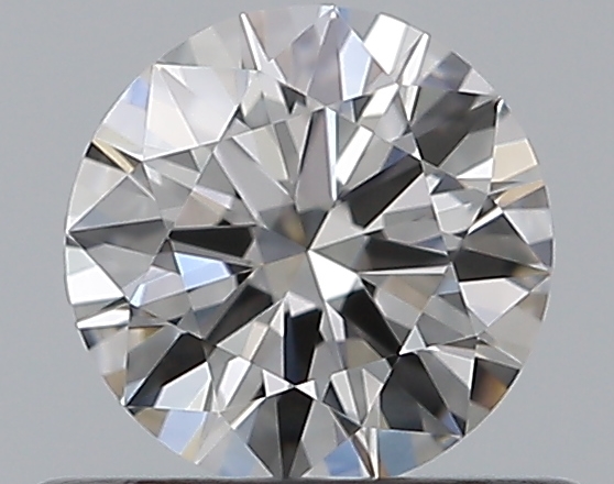 0.43 CaratF-IF EX Cut Round Diamond