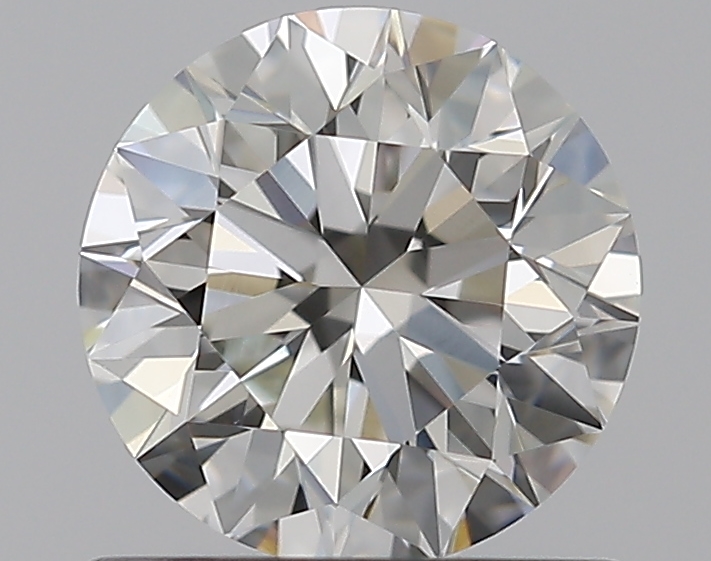 0.7 CaratI-VS1 EX Cut Round Diamond
