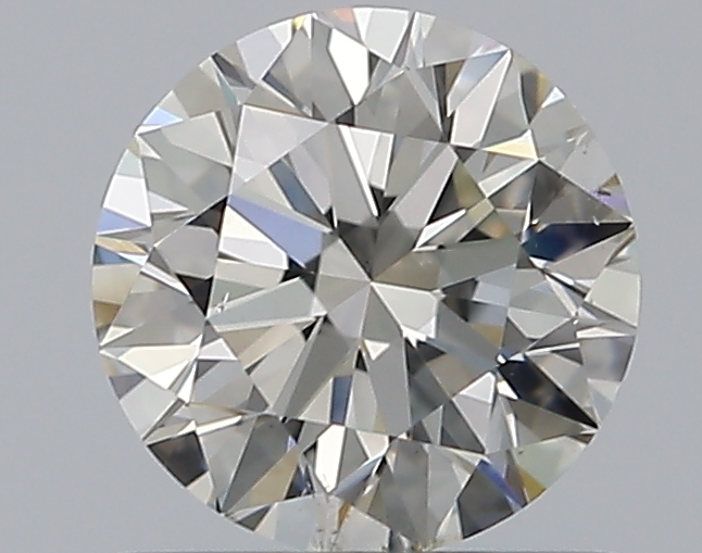 0.7 CaratJ-SI1 EX Cut Round Diamond