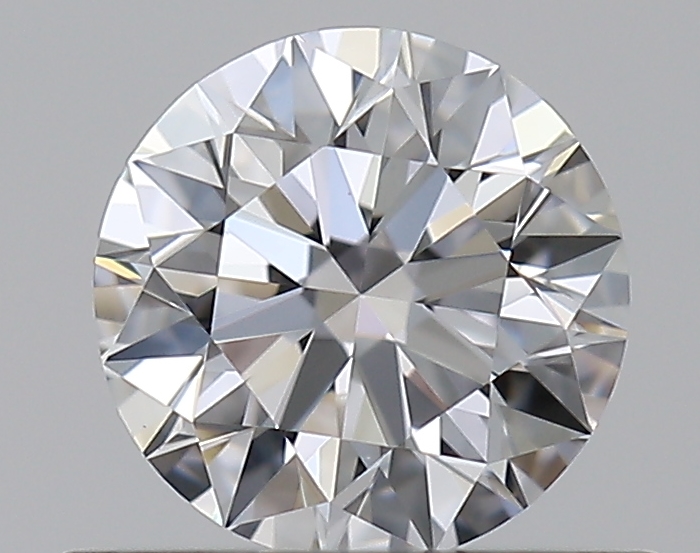 0.53 CaratD-VS1 EX Cut Round Diamond