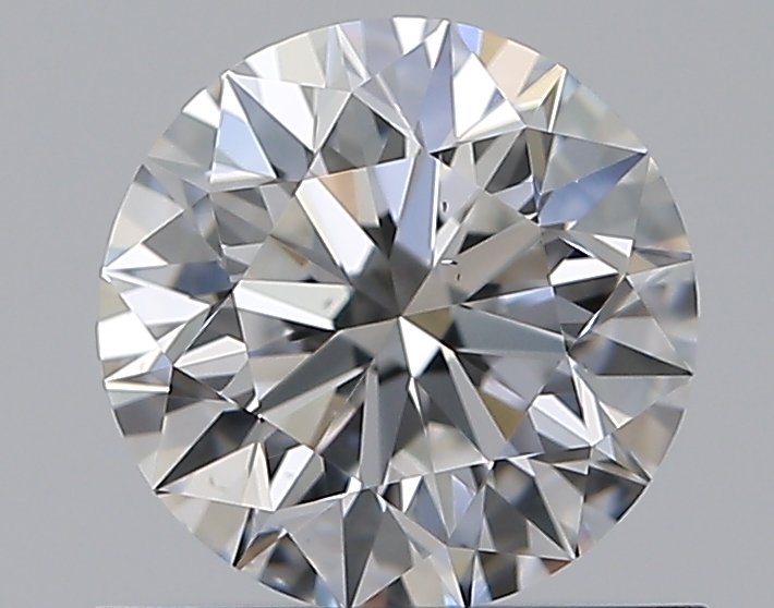 0.7 CaratF-VS2 EX Cut Round Diamond