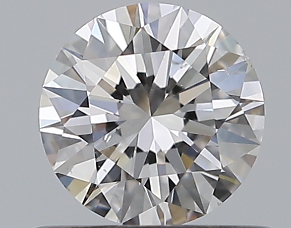 0.48 CaratF-SI1 EX Cut Round Diamond