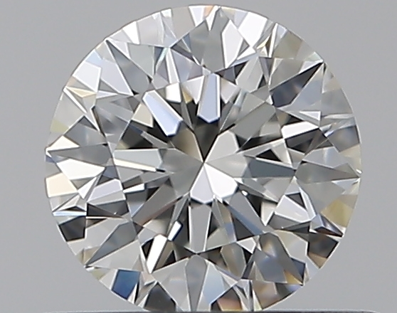 0.52 CaratH-VVS1 EX Cut Round Diamond