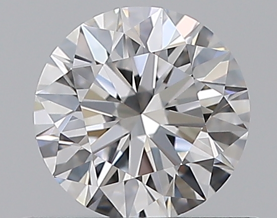 0.55 CaratD-VS1 EX Cut Round Diamond