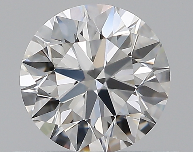 0.51 CaratF-VS1 EX Cut Round Diamond