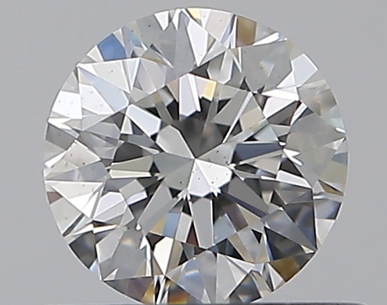 0.5 CaratG-VS2 EX Cut Round Diamond
