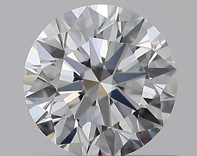 0.5 CaratF-VS2 EX Cut Round Diamond