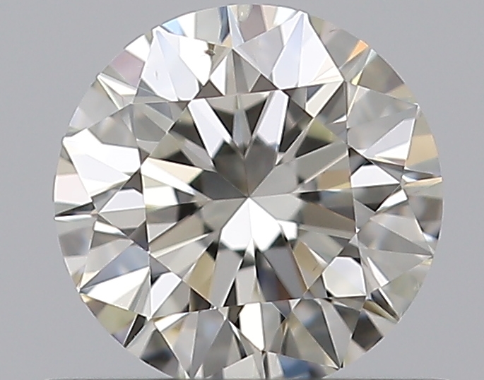 0.51 CaratJ-SI1 EX Cut Round Diamond