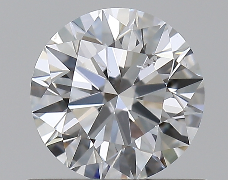 0.65 CaratE-SI1 EX Cut Round Diamond