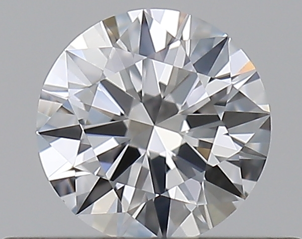 0.33 CaratD-VVS2 EX Cut Round Diamond
