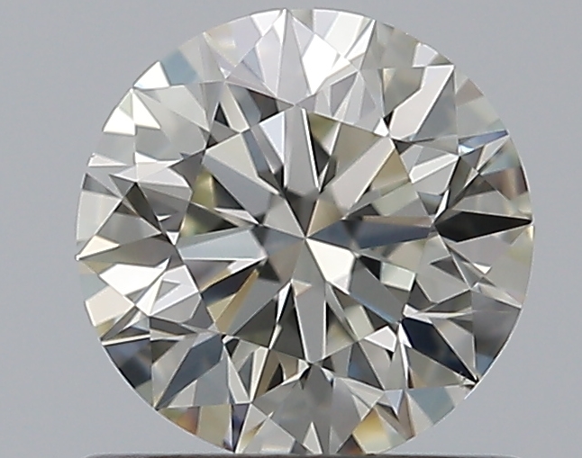 0.71 CaratJ-VS2 EX Cut Round Diamond