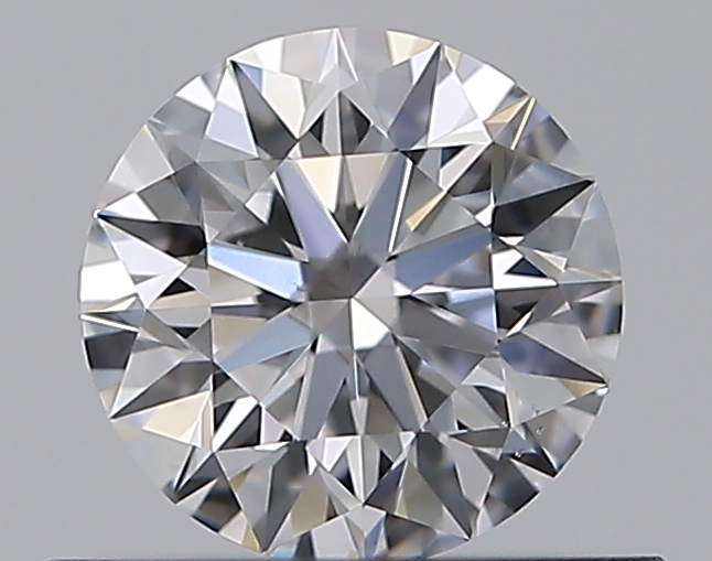 0.5 CaratD-VS2 EX Cut Round Diamond