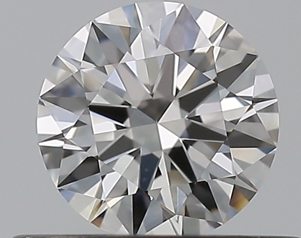 0.41 CaratF-VS2 EX Cut Round Diamond