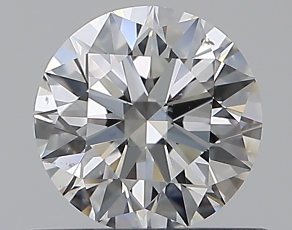 0.5 CaratH-SI1 EX Cut Round Diamond