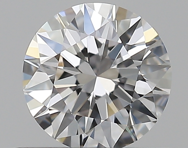 0.5 CaratE-VVS1 EX Cut Round Diamond