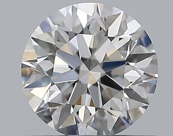 0.52 CaratH-VVS1 EX Cut Round Diamond