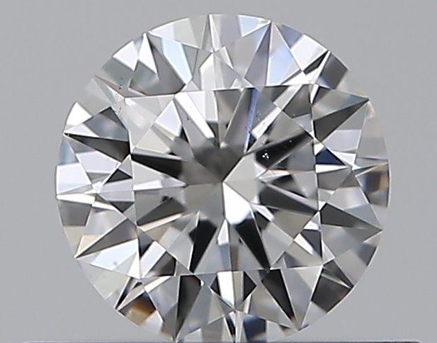 0.42 CaratF-VS2 EX Cut Round Diamond