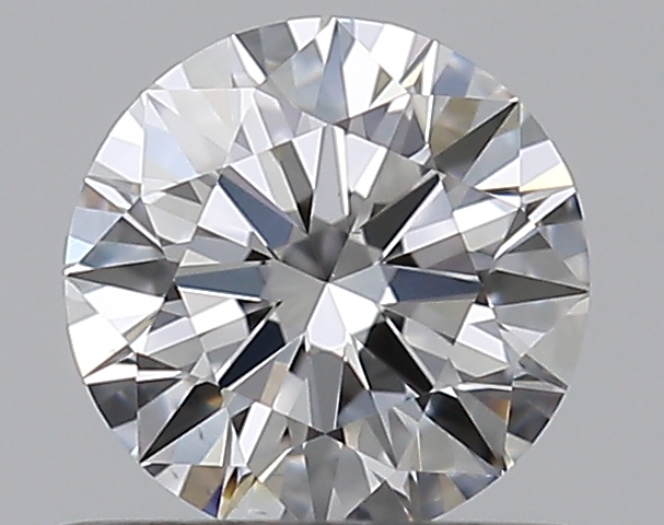 0.5 CaratF-VS1 EX Cut Round Diamond