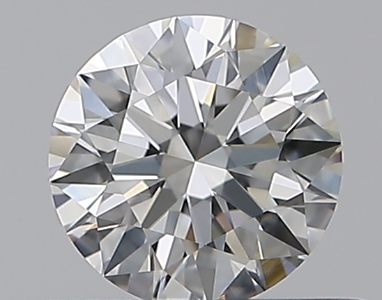 0.44 CaratH-VVS2 EX Cut Round Diamond