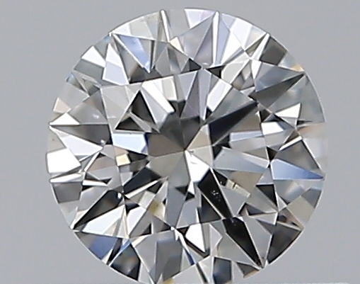 0.47 CaratF-SI1 EX Cut Round Diamond