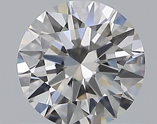 0.45 CaratF-VVS1 EX Cut Round Diamond