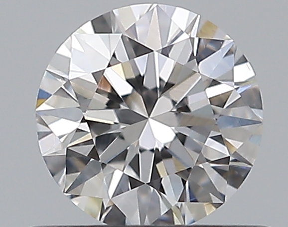 0.5 CaratD-VS1 EX Cut Round Diamond