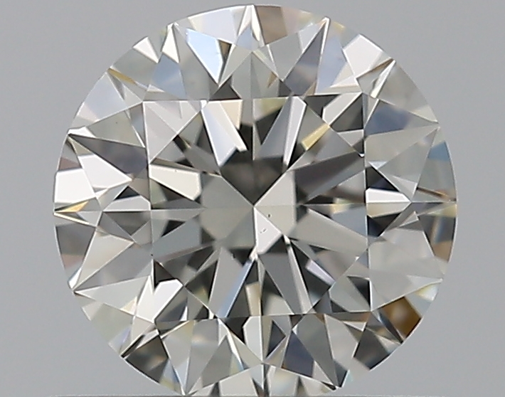 0.7 CaratJ-VS2 EX Cut Round Diamond