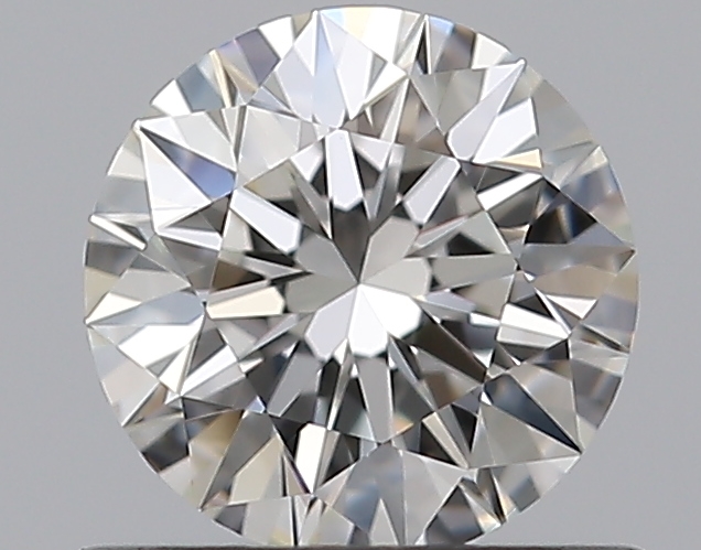 0.57 CaratG-VVS1 EX Cut Round Diamond
