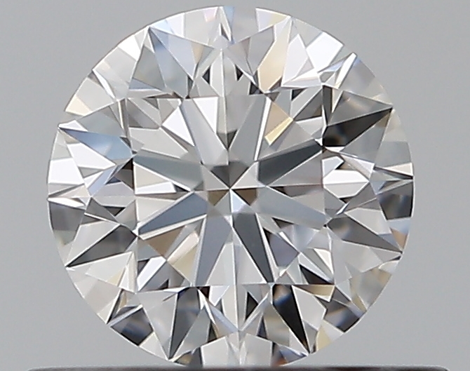 0.52 CaratD-VVS2 EX Cut Round Diamond