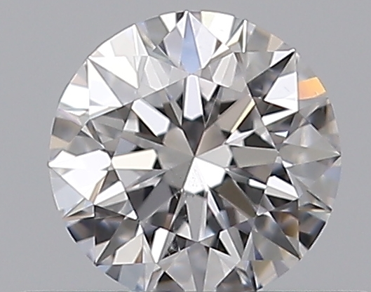 0.33 CaratD-SI1 EX Cut Round Diamond