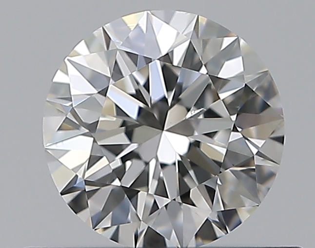0.5 CaratG-VS2 EX Cut Round Diamond