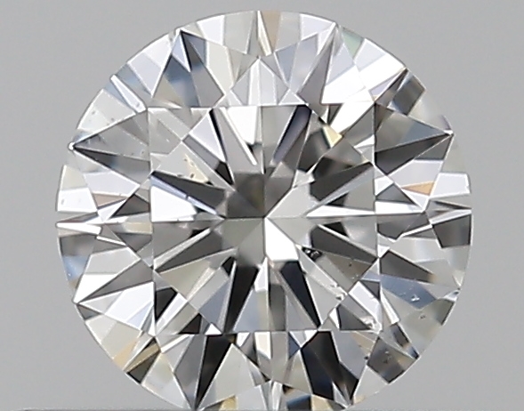 0.37 CaratG-SI1 EX Cut Round Diamond