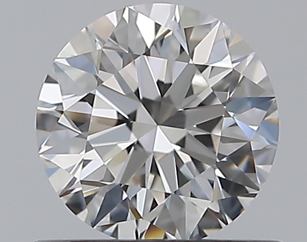 0.58 CaratF-IF EX Cut Round Diamond