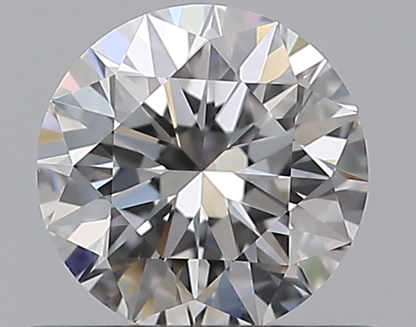 0.5 CaratE-VVS2 EX Cut Round Diamond