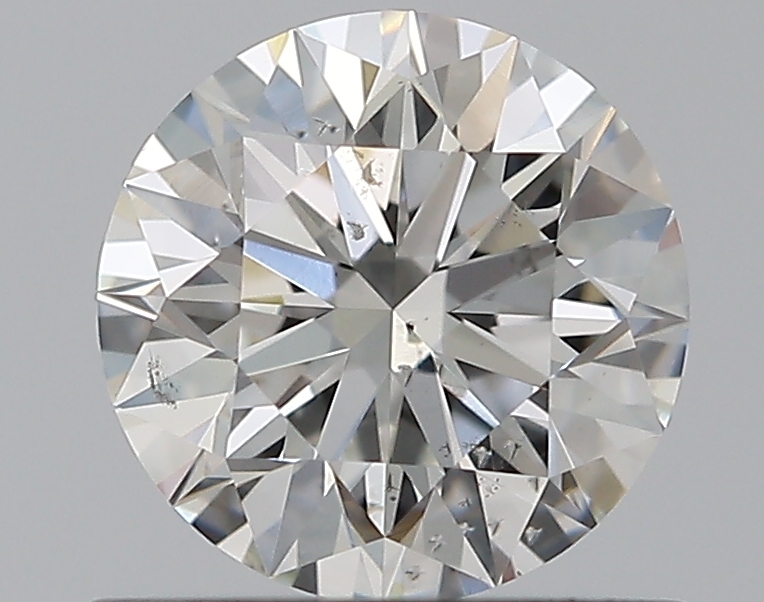 0.75 CaratH-SI2 EX Cut Round Diamond