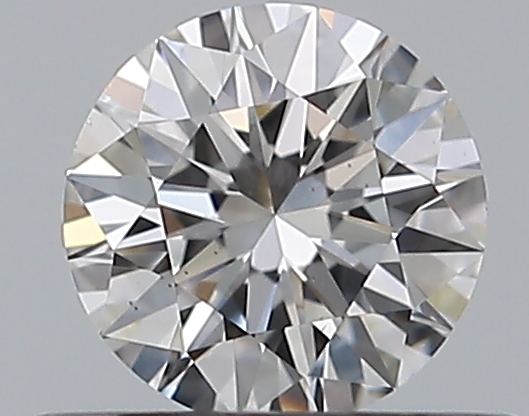 0.4 CaratF-SI1 EX Cut Round Diamond