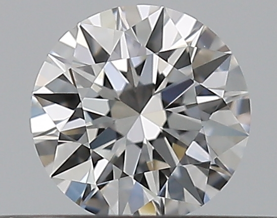0.31 CaratE-VVS2 EX Cut Round Diamond